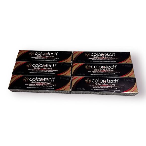 ColorTech BioTech Nutritive Permanent Hair Color‎ Cream 3.2 oz Choose your Color - Picture 6 of 7